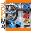 20-Piece Wheel Nut Cover Set in Multiple Colors