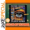 Mystery Mosaics Pixel Art Coloring Book