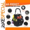 Electrician Tool Bag with 44 Pockets