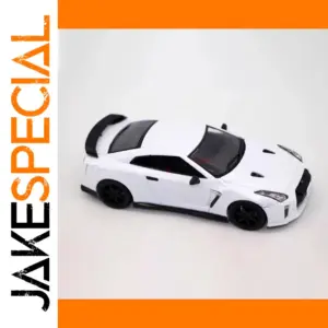 White Nissan GT-R R35 Diecast Model 1:43 Scale