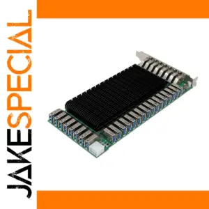 Industrial-Grade PCIe USB Adapter Card with 32 Ports