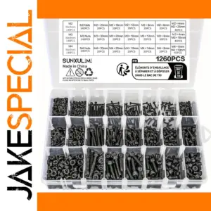 1260-Piece Metric Bolt Set for Metalworking