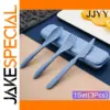 Stylish Light Blue Portable Cutlery Set
