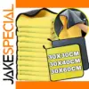 Bright Yellow Microfiber Cleaning Towels Set