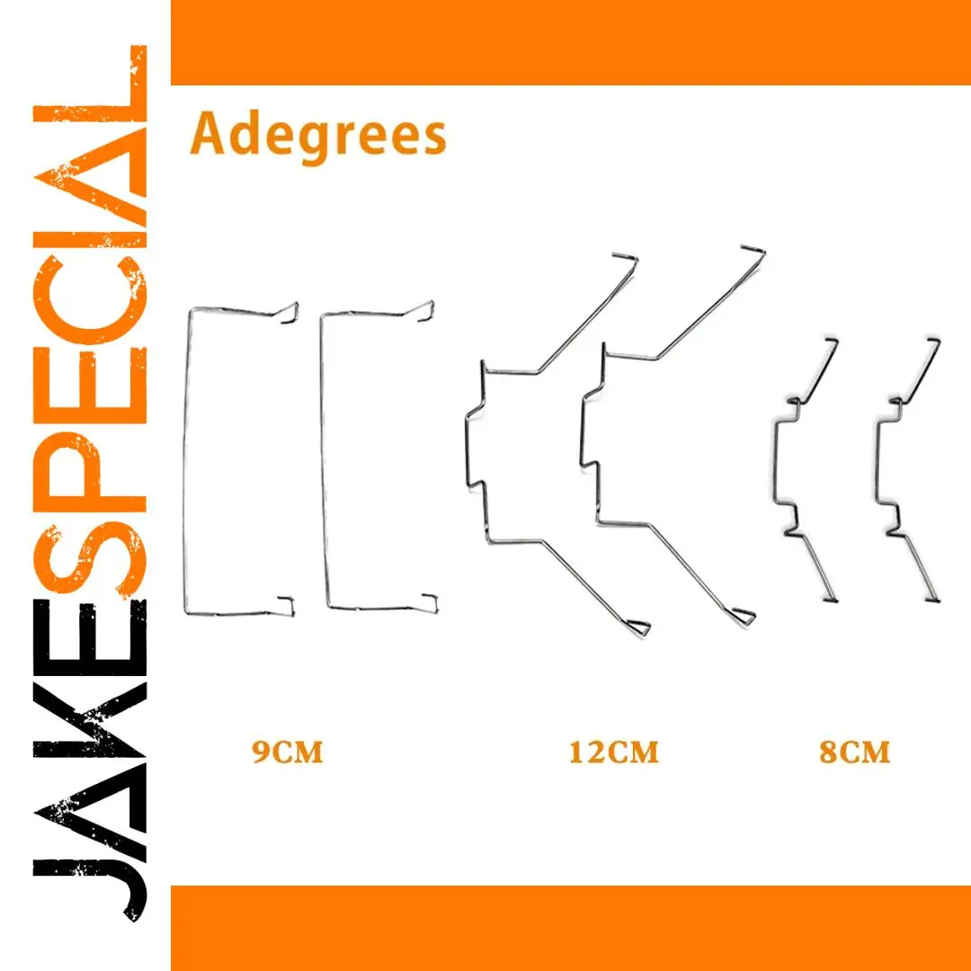 Stainless Steel CPU Fan Buckles Set 1 Stainless Steel CPU Fan Buckles Set