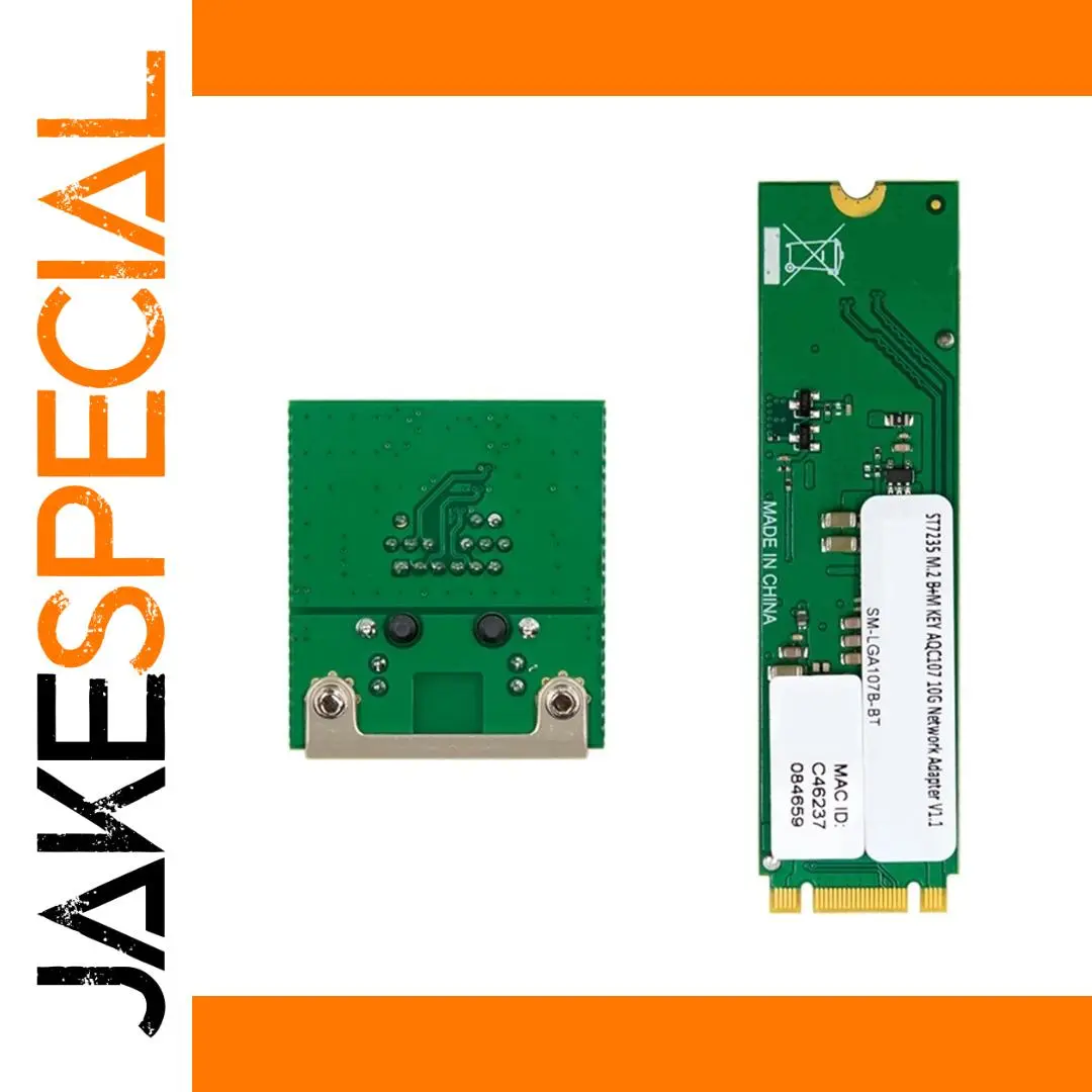 10GbE M.2 B+M Network Card for Servers 1 10GbE M.2 B+M Network Card for Servers