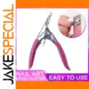 Pink Stainless Steel Nail Clipper for Precise Grooming
