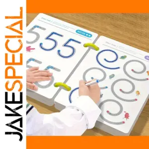 Reusable Children's Practice Notebook Set with Pens