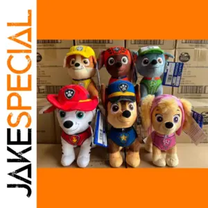 Paw Patrol Plush Toy Set, 18-20cm Characters