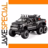 Black Alloy Off-Road SUV Model 1:28 Scale