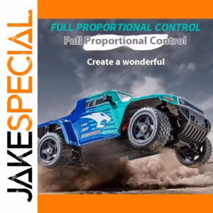 Green and Red Off-Road RC Truck 1:12 Scale