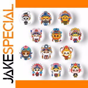 Zodiac Cartoon Animal Fridge Magnets Set of 12