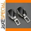 Alloy Seat Belt Extender with Silver Finish