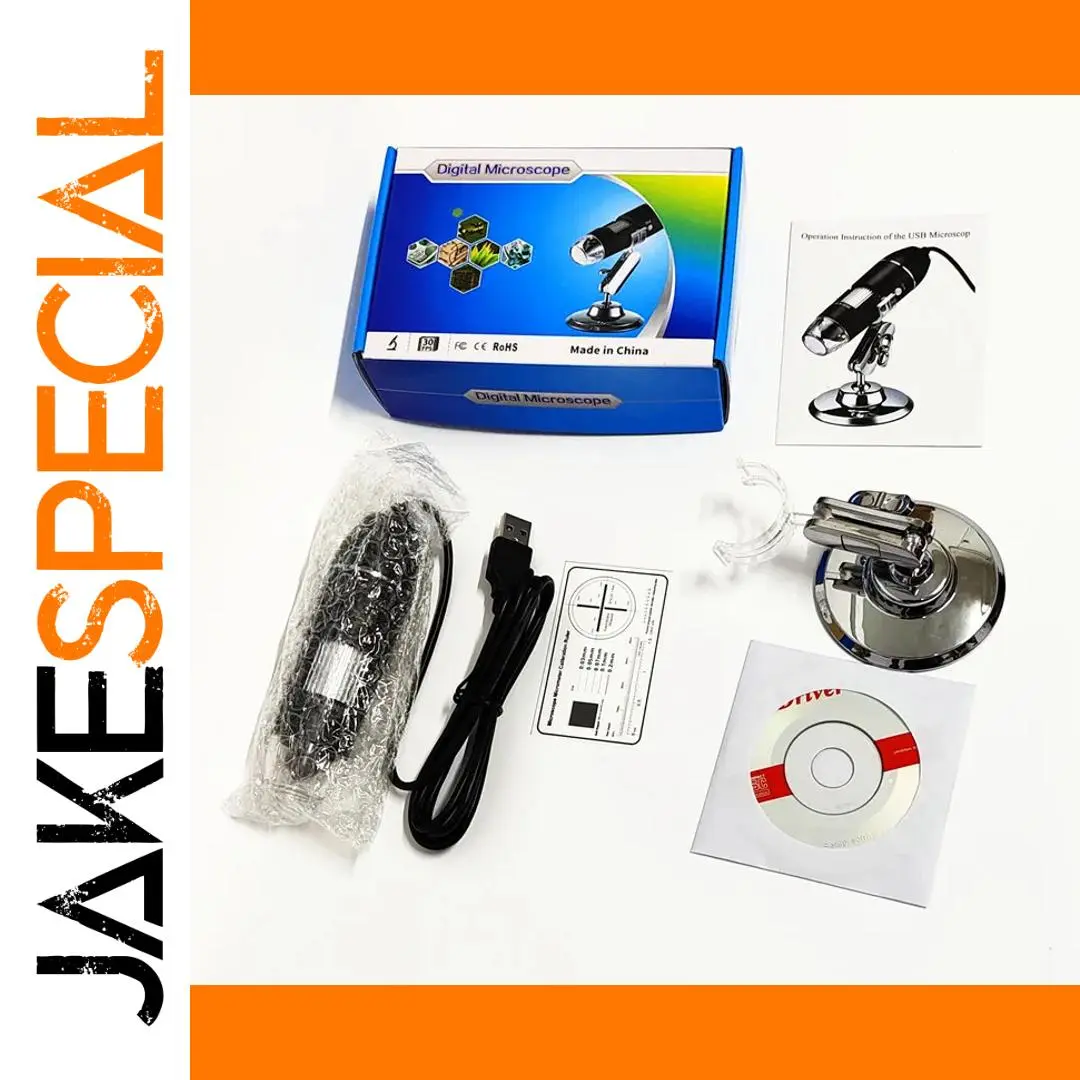 High-Res USB Electron Microscope 1600X 1 High-Res USB Electron Microscope 1600X