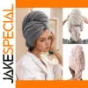 Microfiber Hair Towel with Elastic Loop 60x100cm