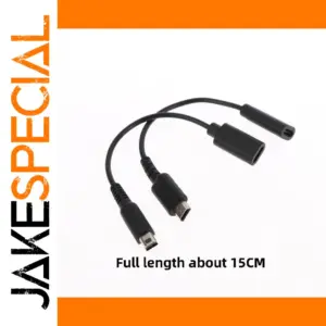Black USB-C Gaming Cable for Consoles