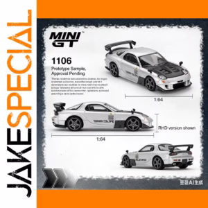 Mini GT Mazda RX-7 RE-Amemiya 1:64 Diecast Model
