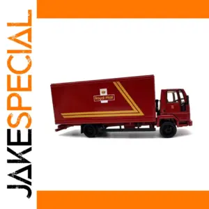 Red 1:76 Scale Ford Cargo Box Truck Model