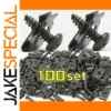 Vehicle Fastener Set with 50 Iron Screws and Clips