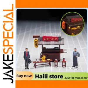 Miniature Ramen Stand Scene for Dioramas