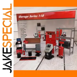 1:18 Scale Car Repair Scene Kit
