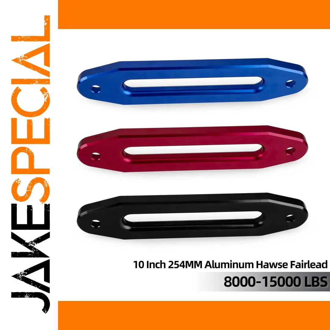 Aluminum Hawse Fairlead for Winches 10 Inch 1 Aluminum Hawse Fairlead for Winches 10 Inch