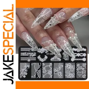 Elegant Wedding Nail Art Stamp Plate XY-DB15