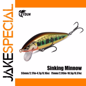 LeyDun 55mm & 75mm Artificial Fish Lure