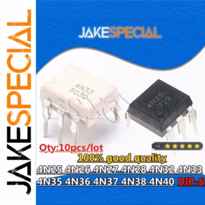 10PCS DIP-6 IC Optocouplers Assortment