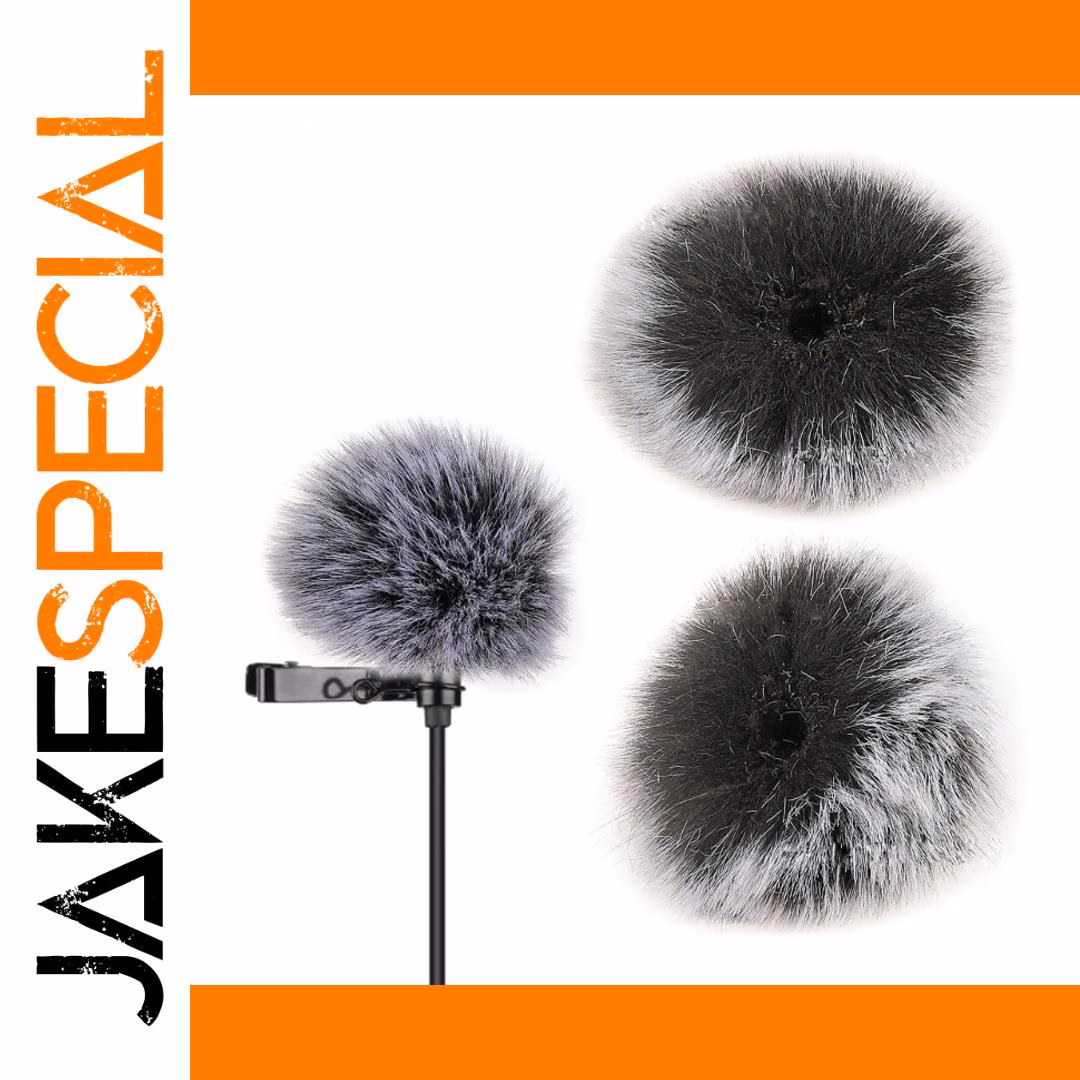 Lavalier Microphone Furry Windscreen 5mm/10mm