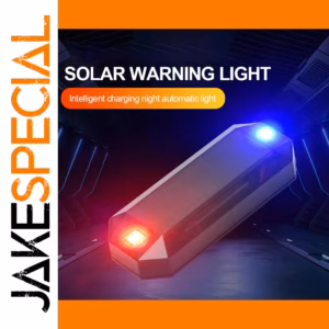 Solar-Powered Anti-Theft Warning Lights 2PCS