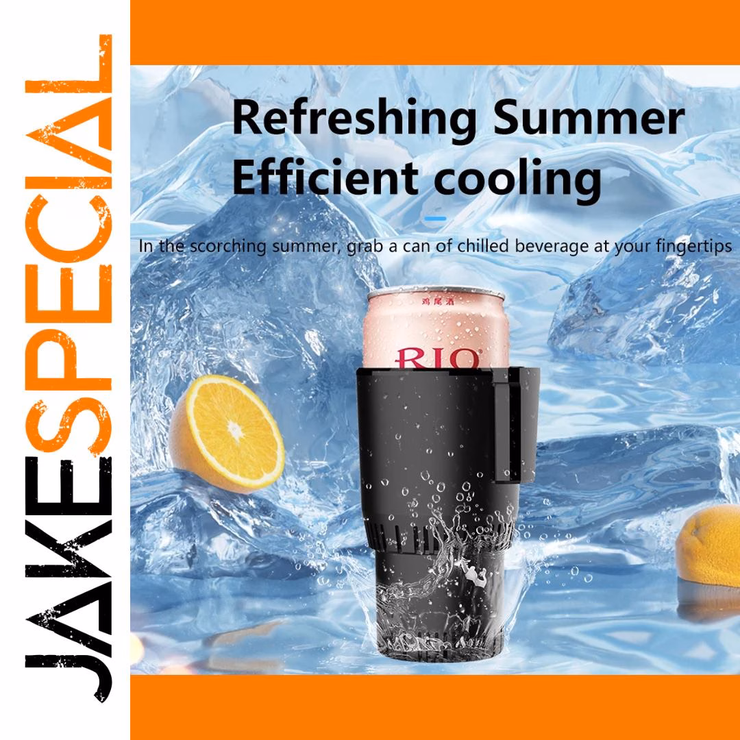 Car Heating Cooling Cup 2-in-1 Beverage Warmer - Image 3