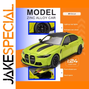 1:24 M3 CS LCI Diecast Car Model