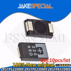 10PCS SMD Tantalum Capacitor Set 220µF 330µF 470µF