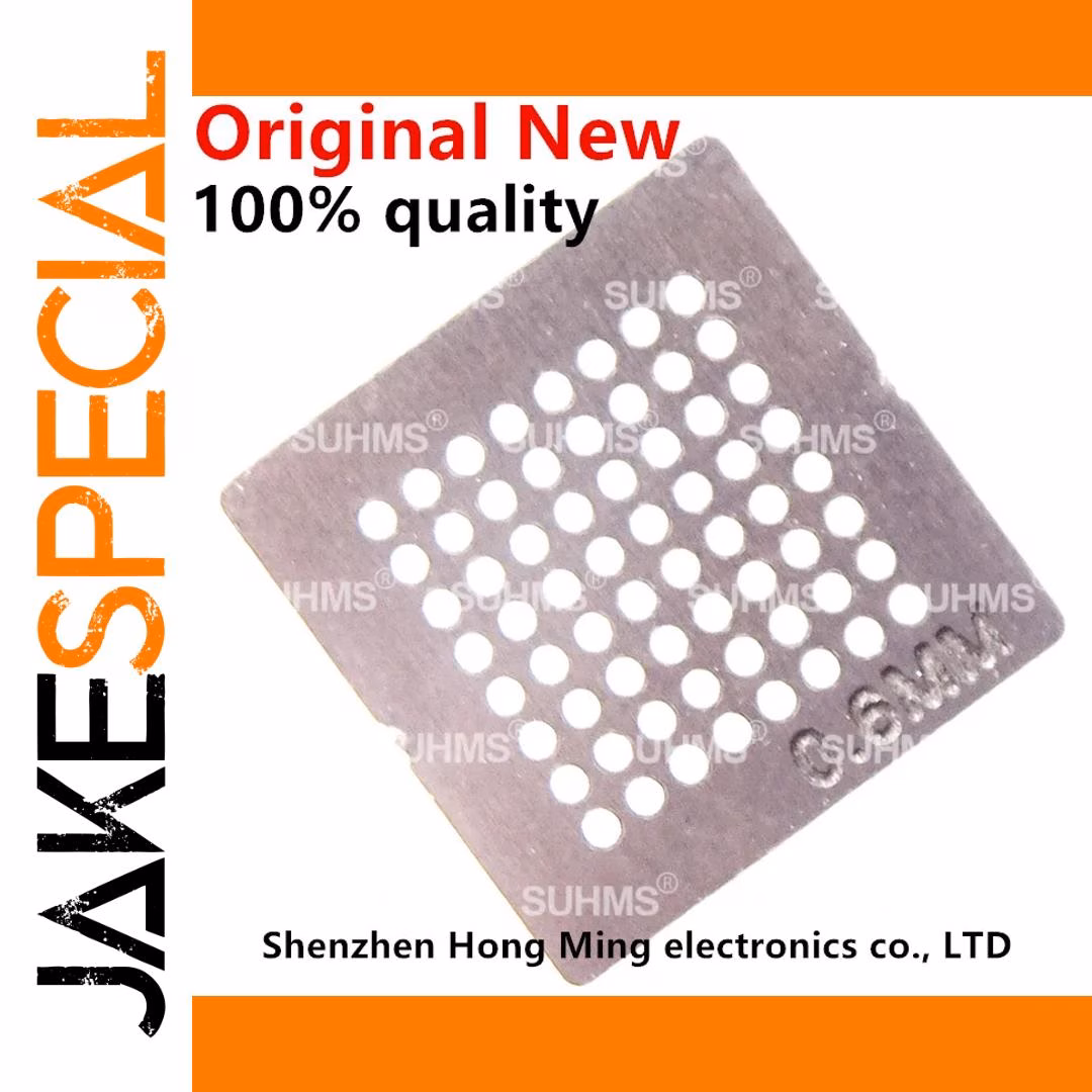 Voltage Regulator Stencil 90x90 mm BGA64 Design