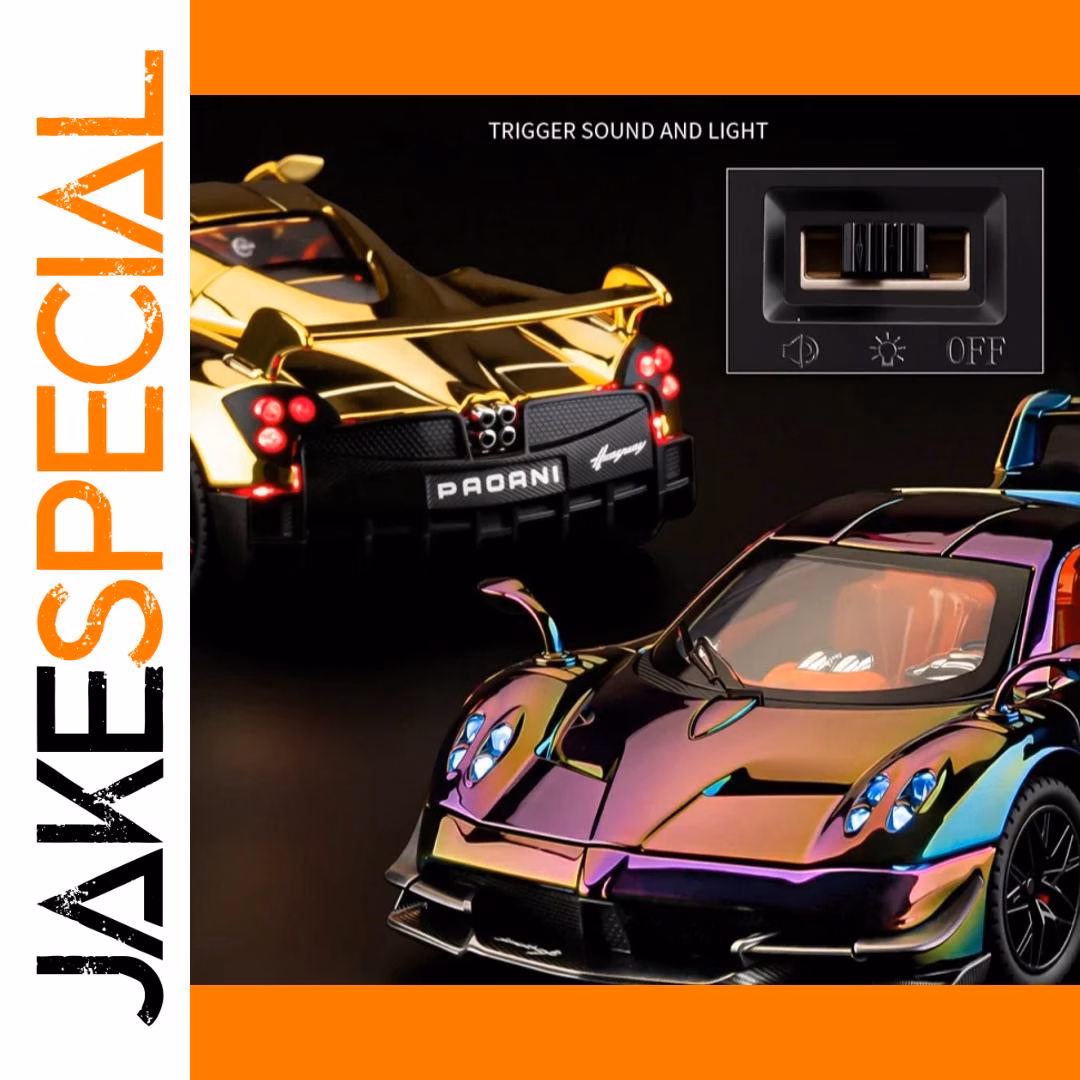 Pagani Huayra BC 1:24 Scale Model Collectible - Image 2