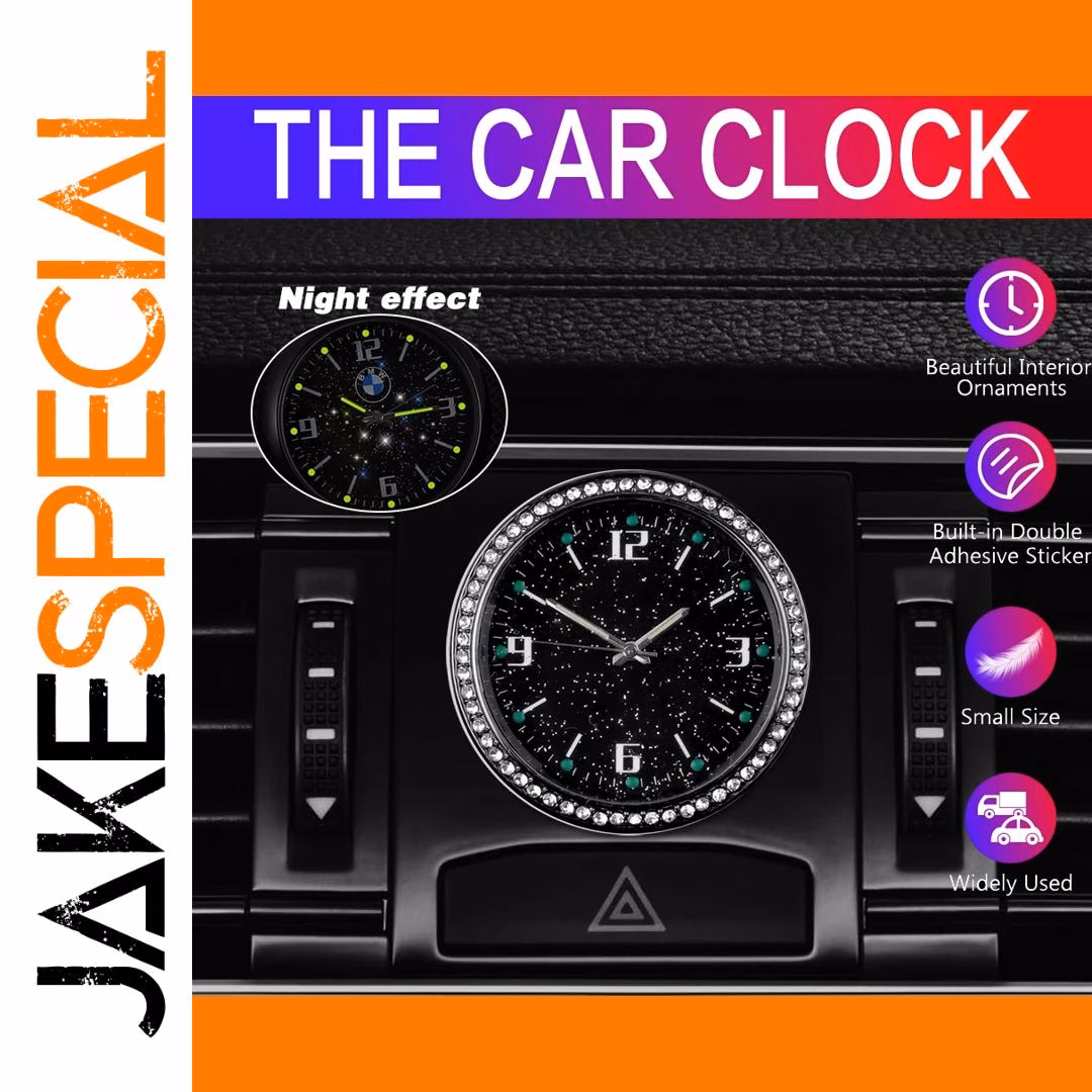 Luminous Auto Gauge Clock for Car Interior