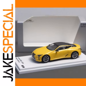 Lexus LC500 1:64 Scale Diecast Model Yellow
