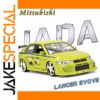 Jada 1:24 Mitsubishi Lancer Evolution VII Model