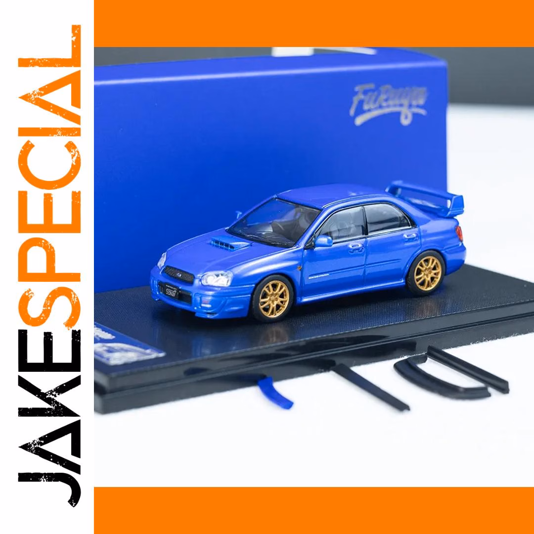 Subaru WRX STI 1:64 Diecast Model Set - Image 8