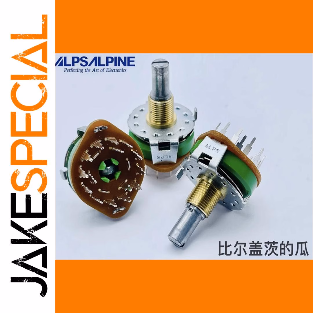 ALPS Rotary Band Switch Set of 2 Pieces