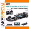 1:43 F1 Mercedes-AMG W16 Diecast Model Car