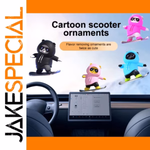 Cartoon Bear Dashboard Ornaments Set