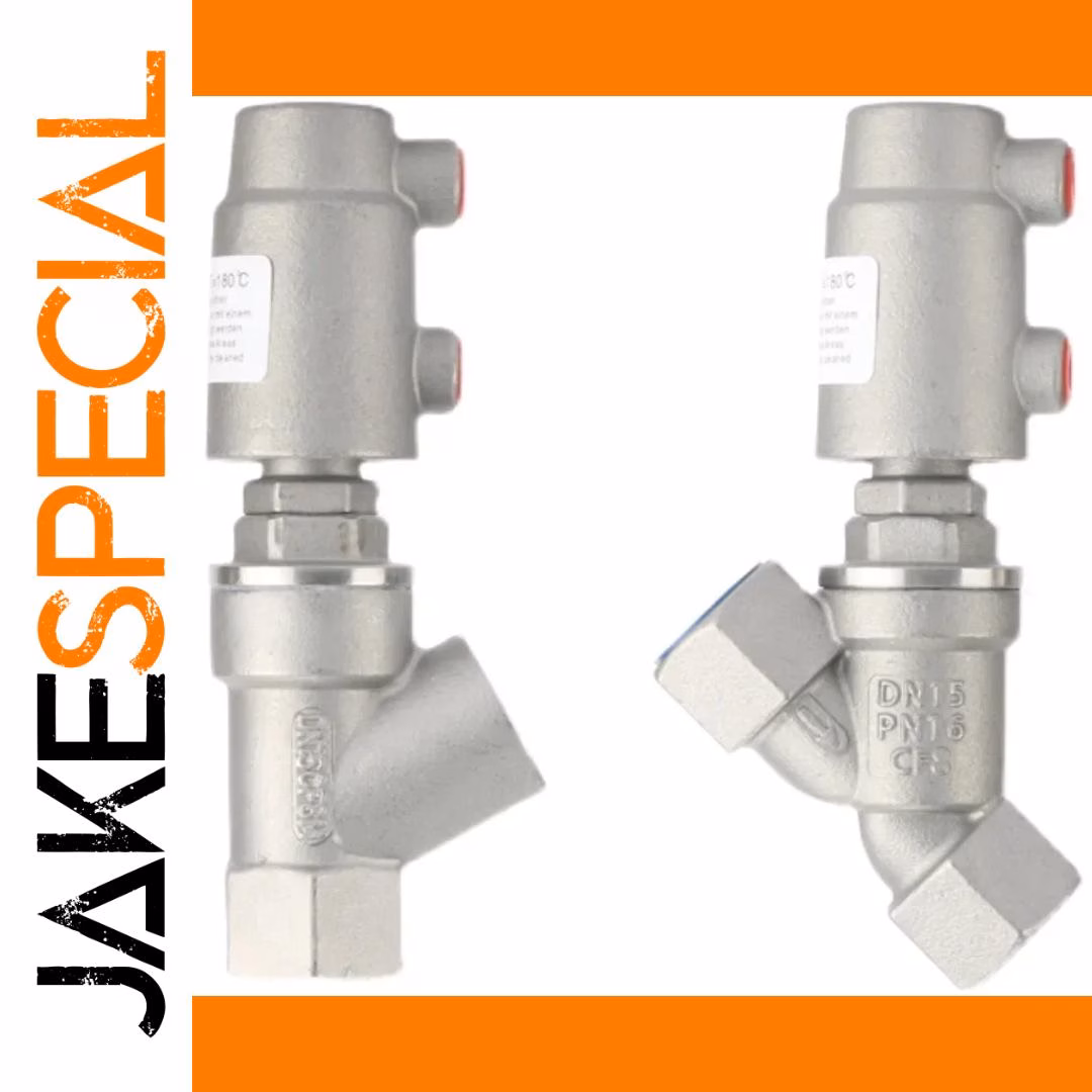 Pneumatic Y Shape Valve for DN10 DN15 Systems