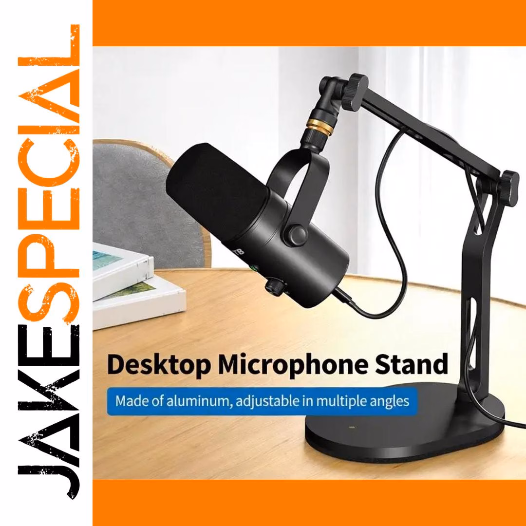 B03F Aluminum Microphone Stand with Adapters