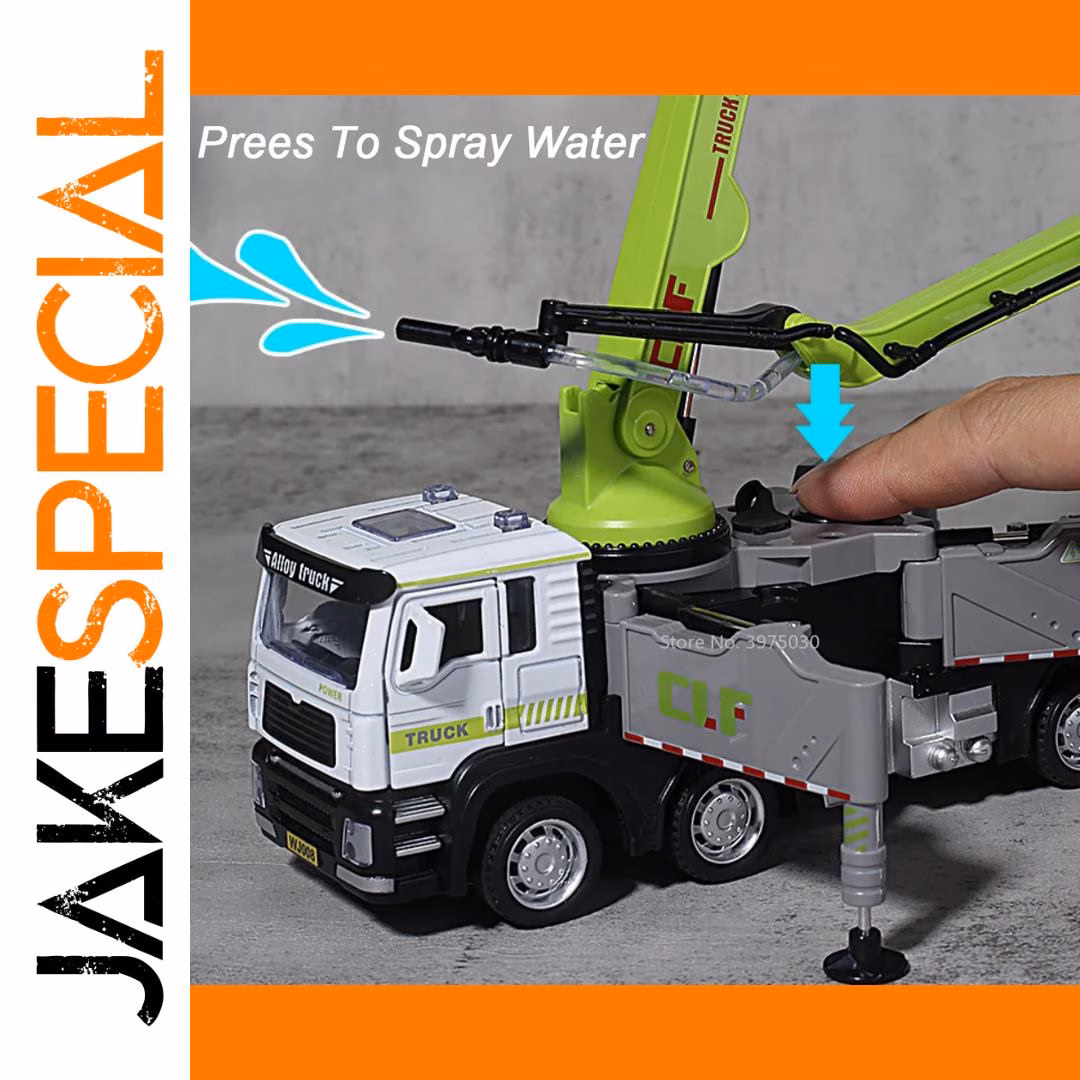 1/32 Concrete Pump Truck Model with Articulated Arm - Image 3