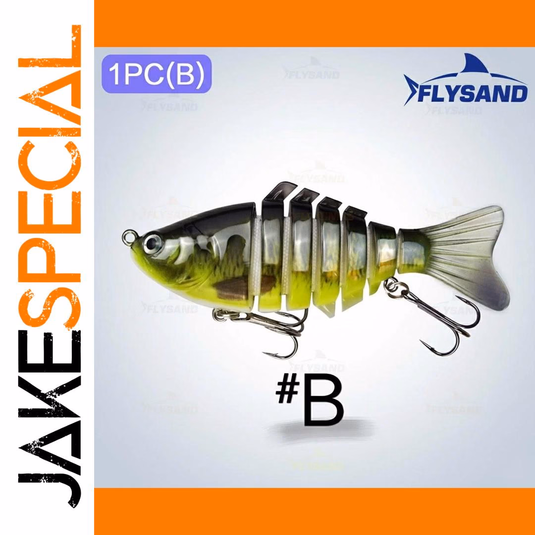 10cm Multi-Jointed Swimbait Lure for Fishing - Image 6