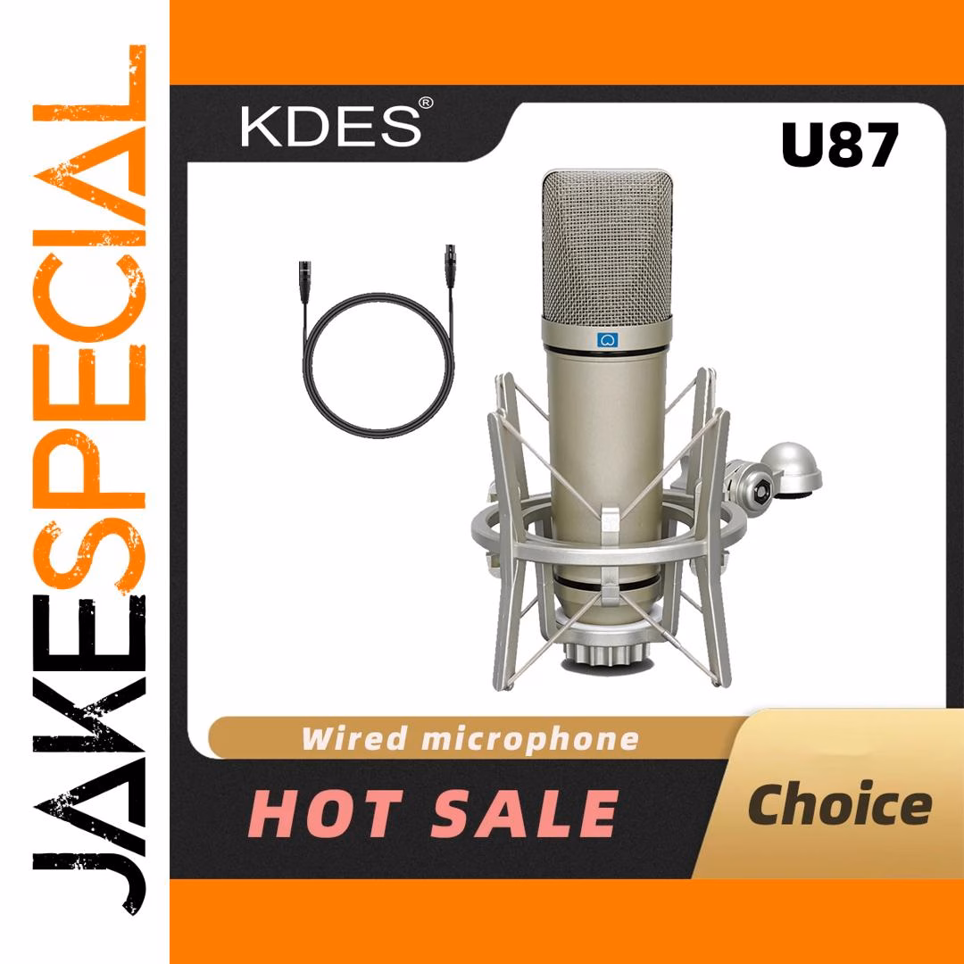 KDES U87 AI XLR Condenser Microphone
