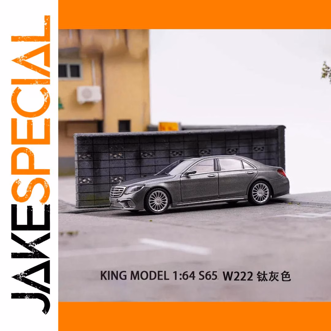 S65 W222 Diecast Model 1:64 Scale Alloy Car - Image 6