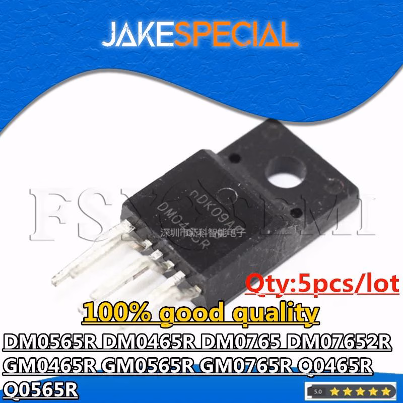5PCS TO-220F Voltage Regulators Set